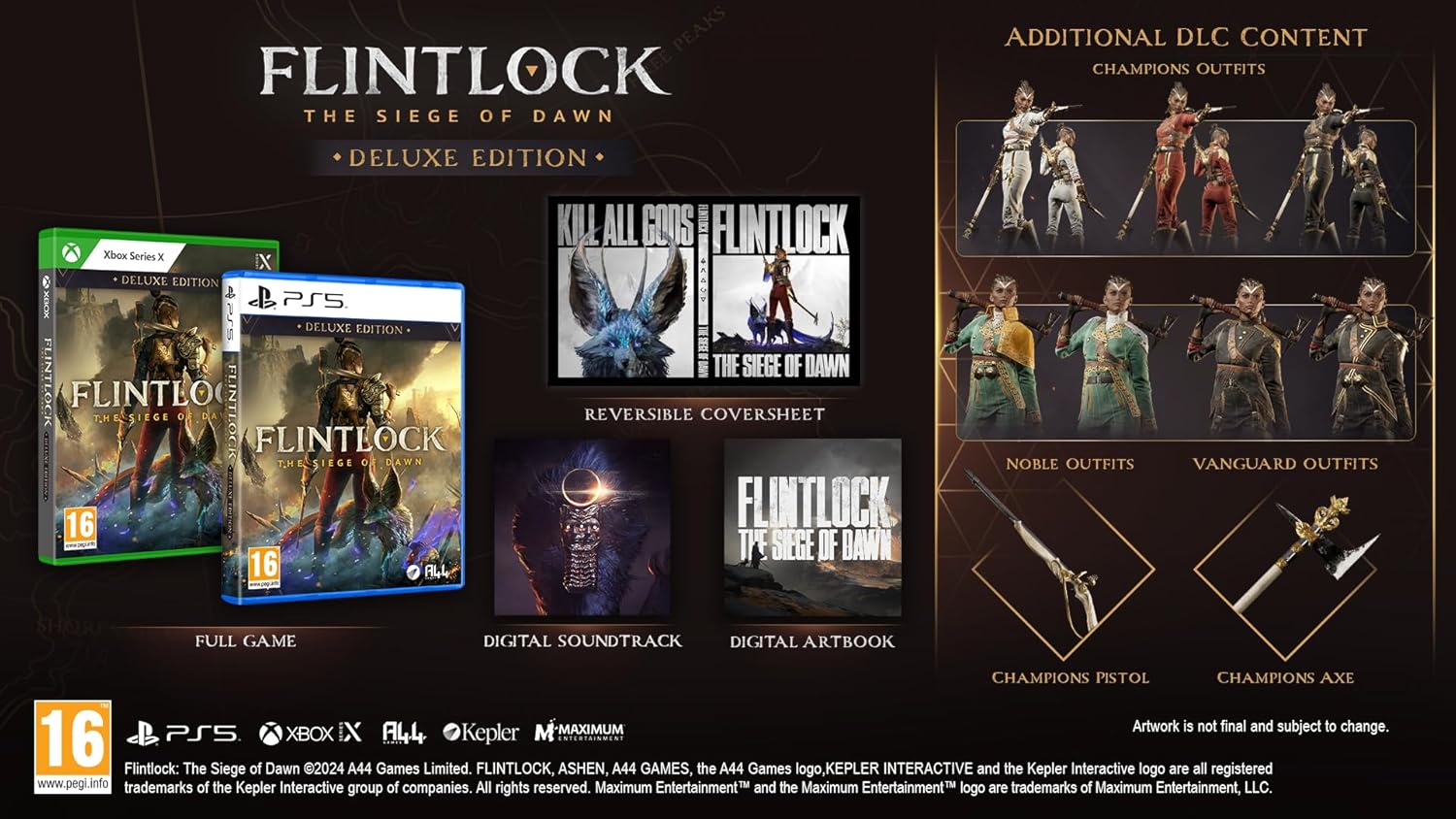 Flintlock: The Siege of Dawn Deluxe Edition - PS5 Flintlock: The Siege of Dawn Deluxe Edition - PS5