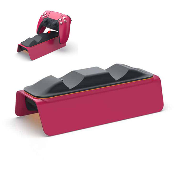 Controller Charging Station Type-C Fast Charging Dock for PS5 Controller DualSense - Cosmic Red