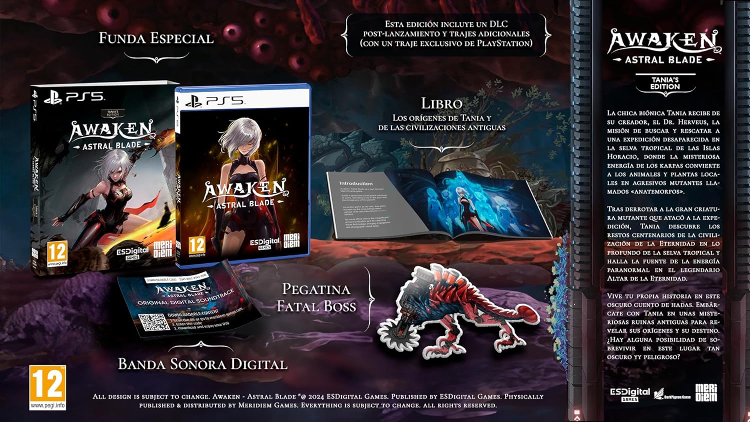 Awaken - Astral Blade - Tania's Edition - PS5 Awaken - Astral Blade - Tania's Edition - PS5
