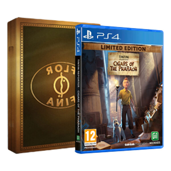 Tintin Reporter: Cigars of the Pharaoh Limited Edition - PS4 Tintin Reporter: Cigars of the Pharaoh Limited Edition - PS4