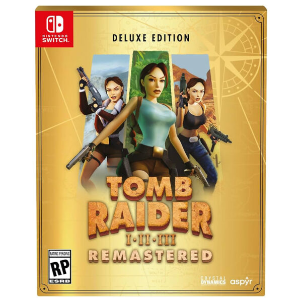 Tomb Raider I-II-III Remastered Deluxe Edition - Nintendo Switch Tomb Raider I-II-III Remastered Deluxe Edition - Nintendo Switch
