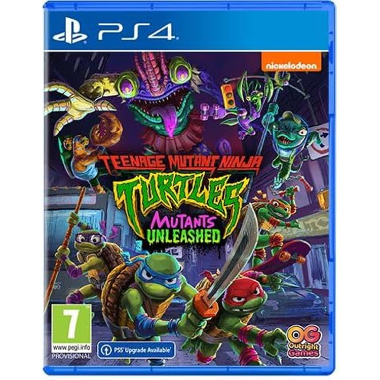 Teenage Mutants Ninja Turtles: Mutants Unleashed - PS4