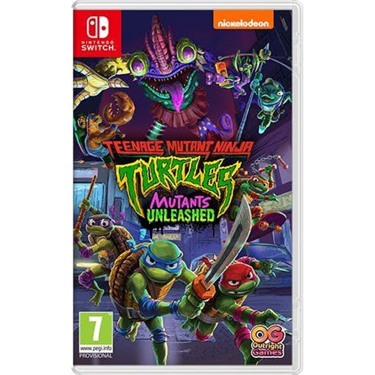 Teenage Mutants Ninja Turtles: Mutants Unleashed - Nintendo Switch Teenage Mutants Ninja Turtles: Mutants Unleashed - Nintendo Switch