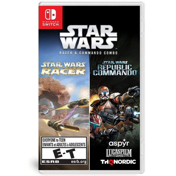 Star Wars Racer and Commando Combo - Nintendo Switch - کارکرده