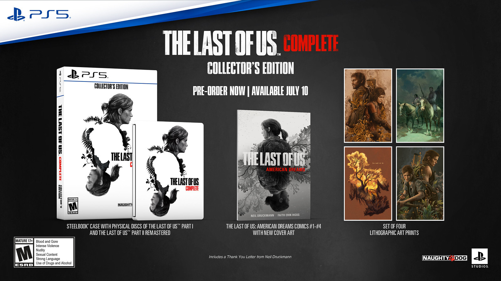 The Last of Us Complete Collector's Edition - PS5 The Last of Us Complete Collector's Edition - PS5