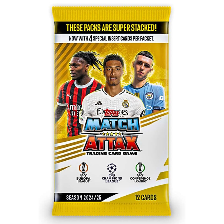 Topps Match Attax UEFA Champions League Cards - 8 Pieces