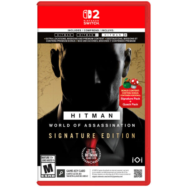 Hitman: World of Assassination Signature Edition - Nintendo Switch 2 Hitman: World of Assassination Signature Edition - Nintendo Switch 2