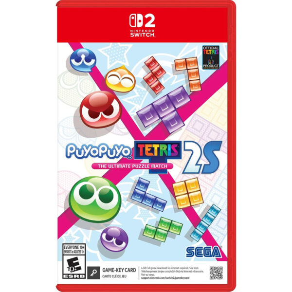 Puyo Puyo Tetris 2S Game Key Card - Nintendo Switch 2 Puyo Puyo Tetris 2S Game Key Card - Nintendo Switch 2