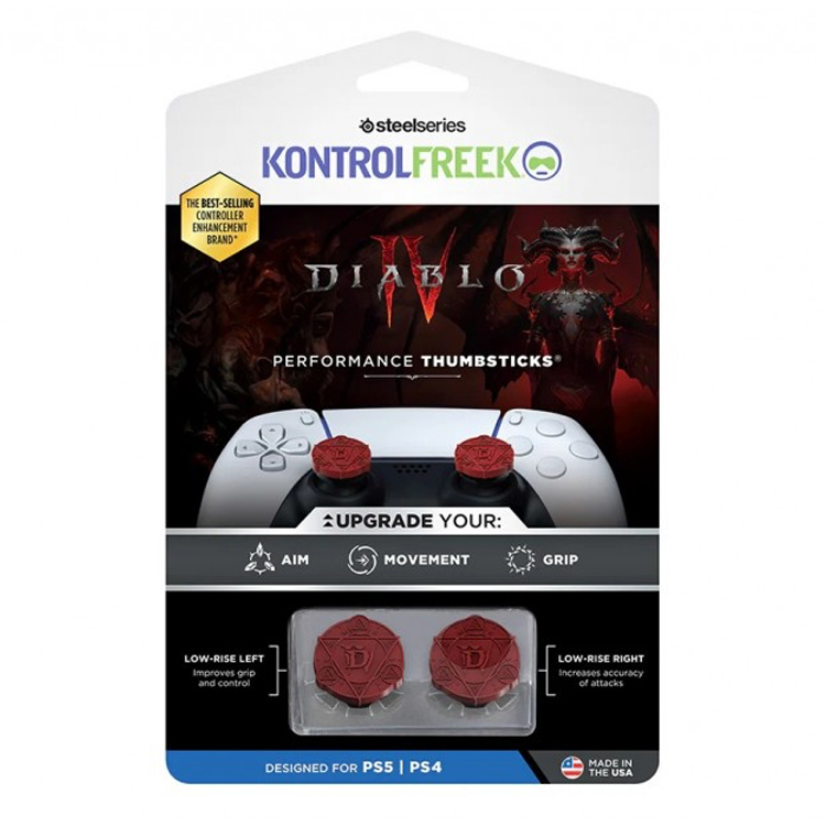 KontrolFreek Performance Thumbsticks for PlayStation - Diablo IV KontrolFreek Performance Thumbsticks for PlayStation - Diablo IV