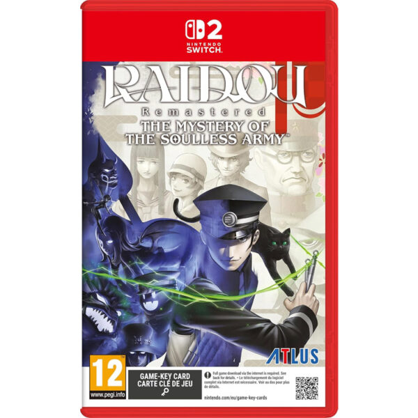 Raidou Remastered: The Mystery of the Soulless Army Game Key Card - Nintendo Switch 2 Raidou Remastered: The Mystery of the Soulless Army Game Key Card - Nintendo Switch 2