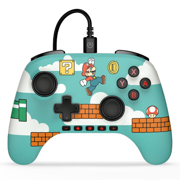 PowerA Advantage Wired Controller for Nintendo Switch 2 - Mario Time PowerA Advantage Wired Controller for Nintendo Switch 2 - Mario Time