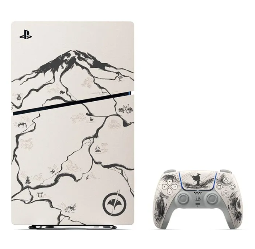DualSense - Ghost of Yotei Black Limited Edition خرید دسته PS5 - نسخه محدود Ghost of Yotei l مشکی