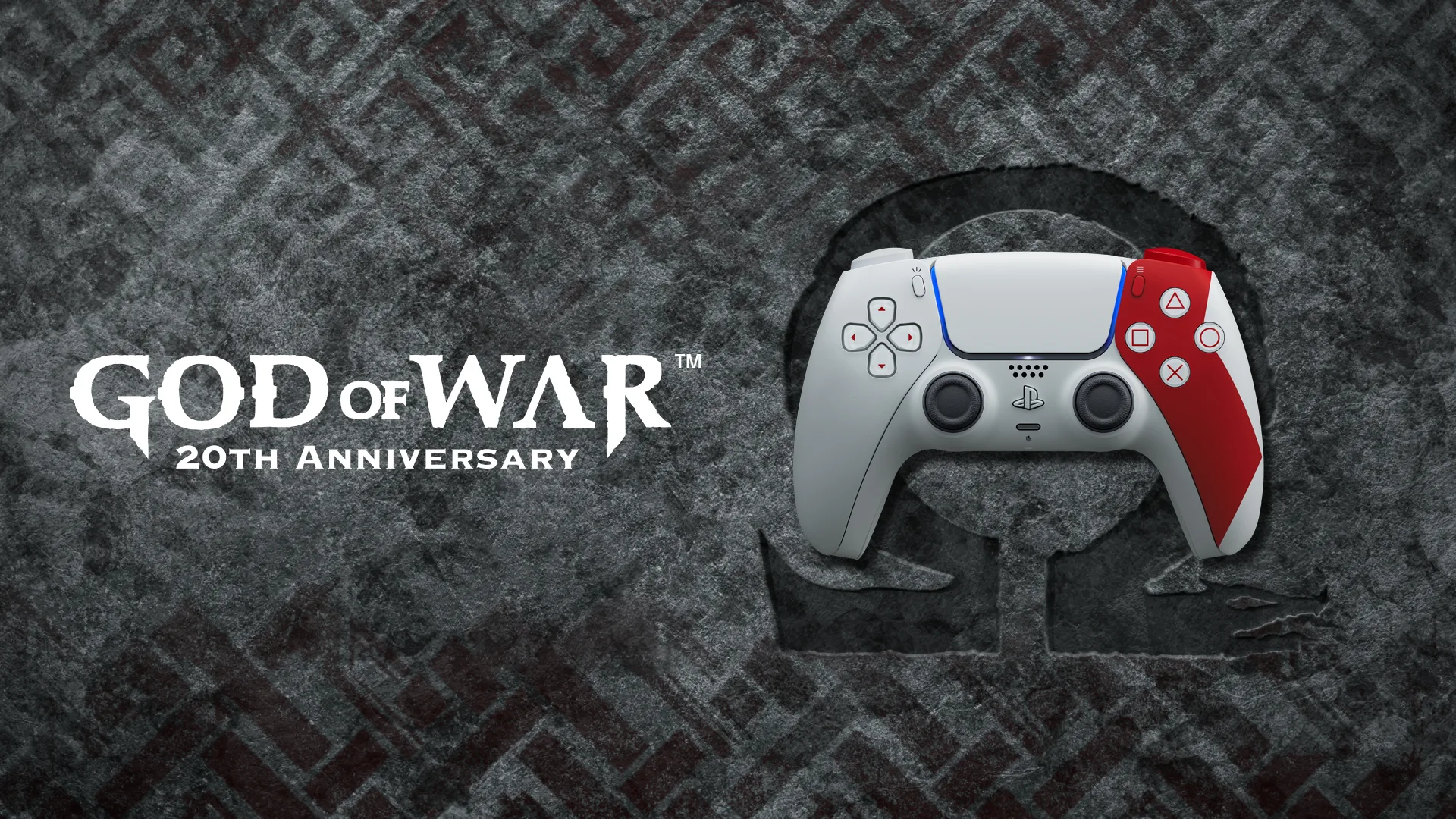 خرید دسته PS5 - نسخه محدود ۲۰ سالگی God Of War