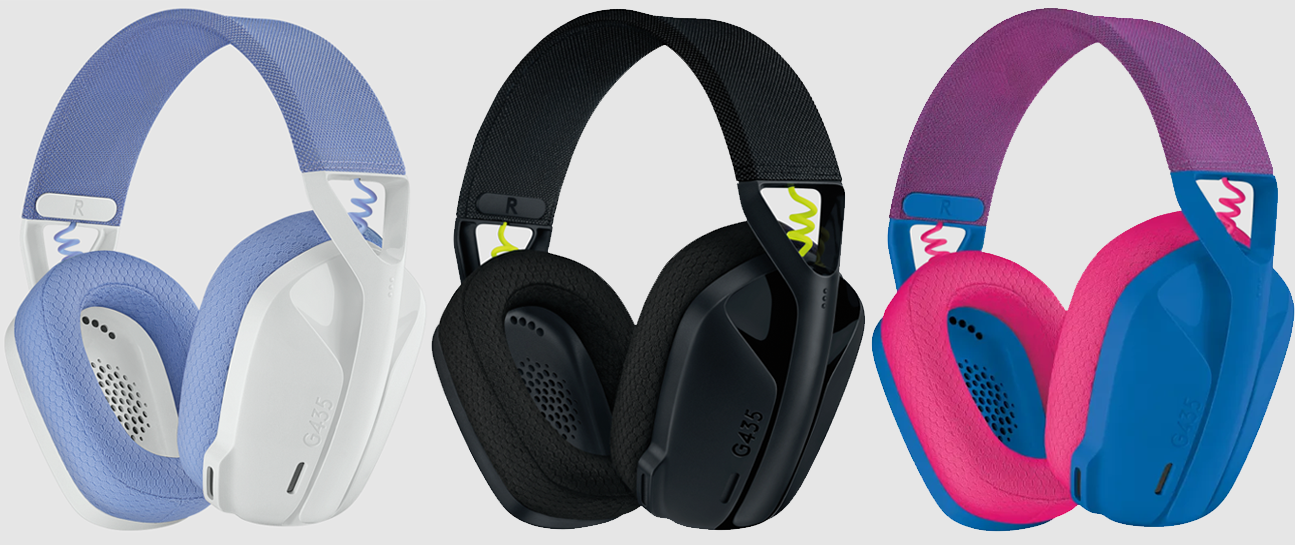 Logitech G435 Wireless Gaming Headset - Black Logitech G435 Wireless Gaming Headset - Black