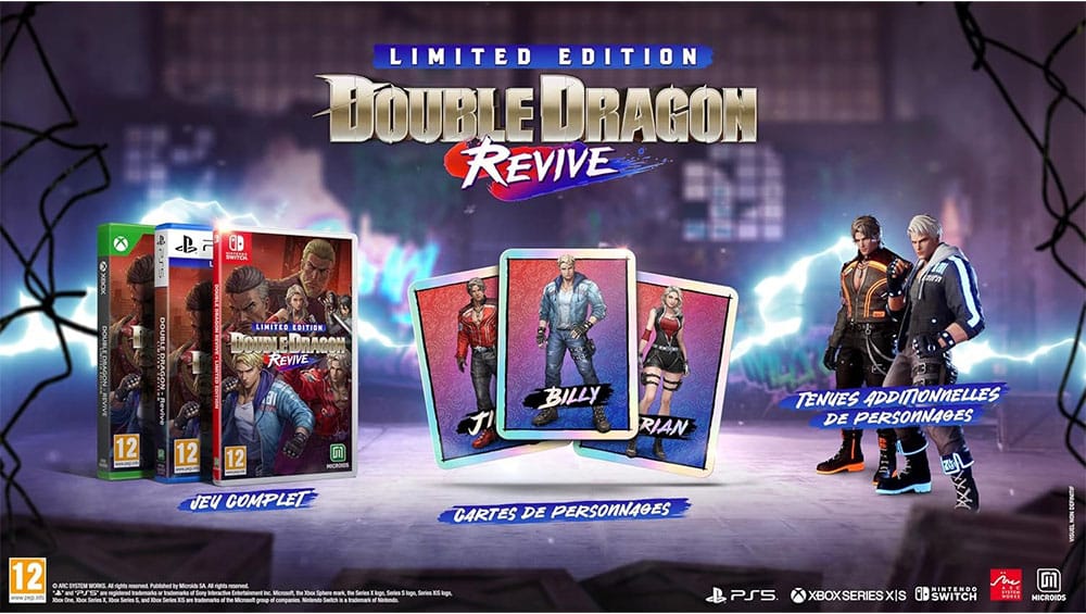 Double Dragon Revive Limited Edition - PS5 - کارکرده Double Dragon Revive Limited Edition - PS5