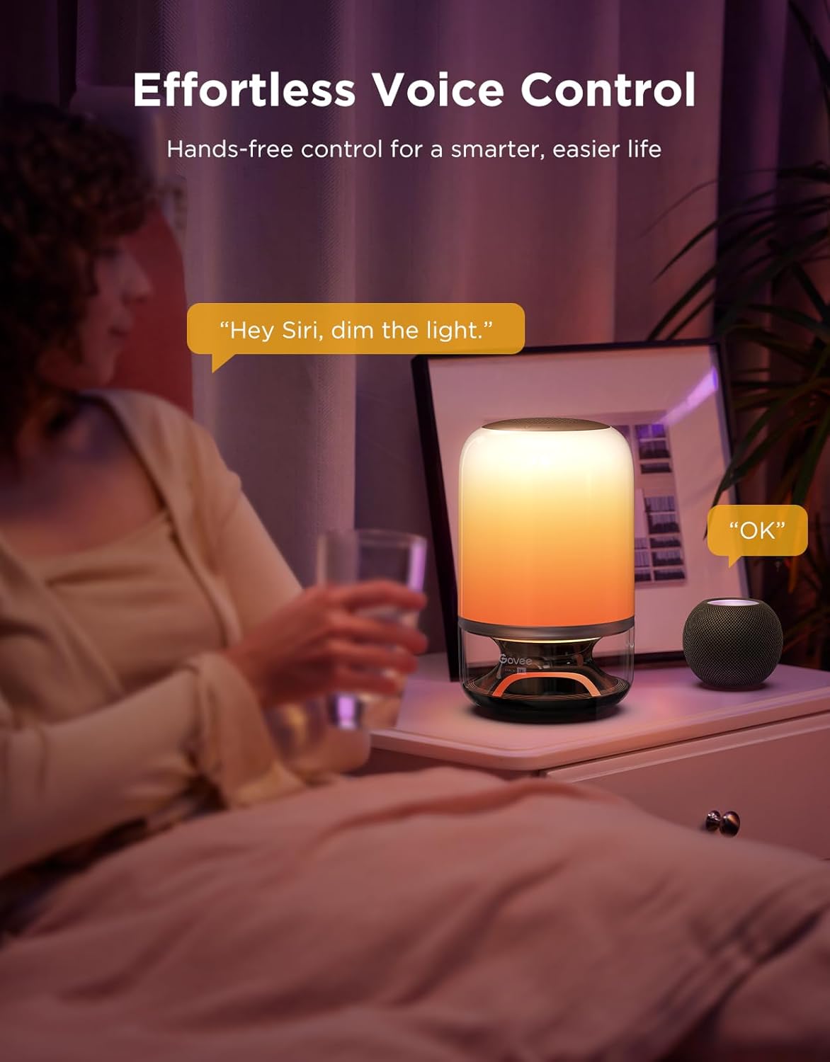 Govee Table Lamp 2 Pro x Sound by JBL H6020 خرید اسپیکر RGB هوشمند Govee Table Lamp 2 Pro x Sound by JBL