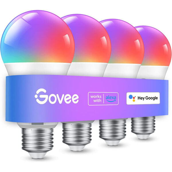 GoVee RGBWW Smart LED Bulbs E27 - 4 Pack