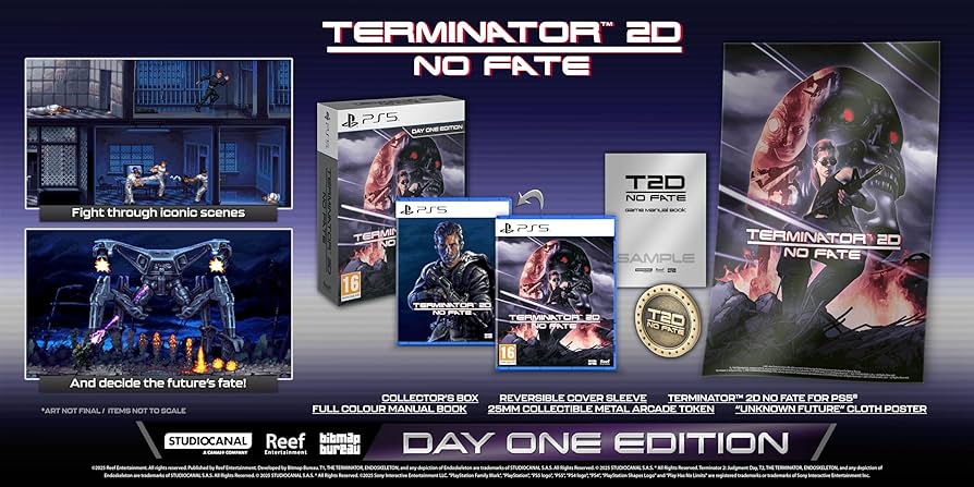 Terminator 2D: NO FATE Day One Edition - Nintendo Switch خرید بازی Terminator 2D: NO FATE نسخه Day One برای PS5