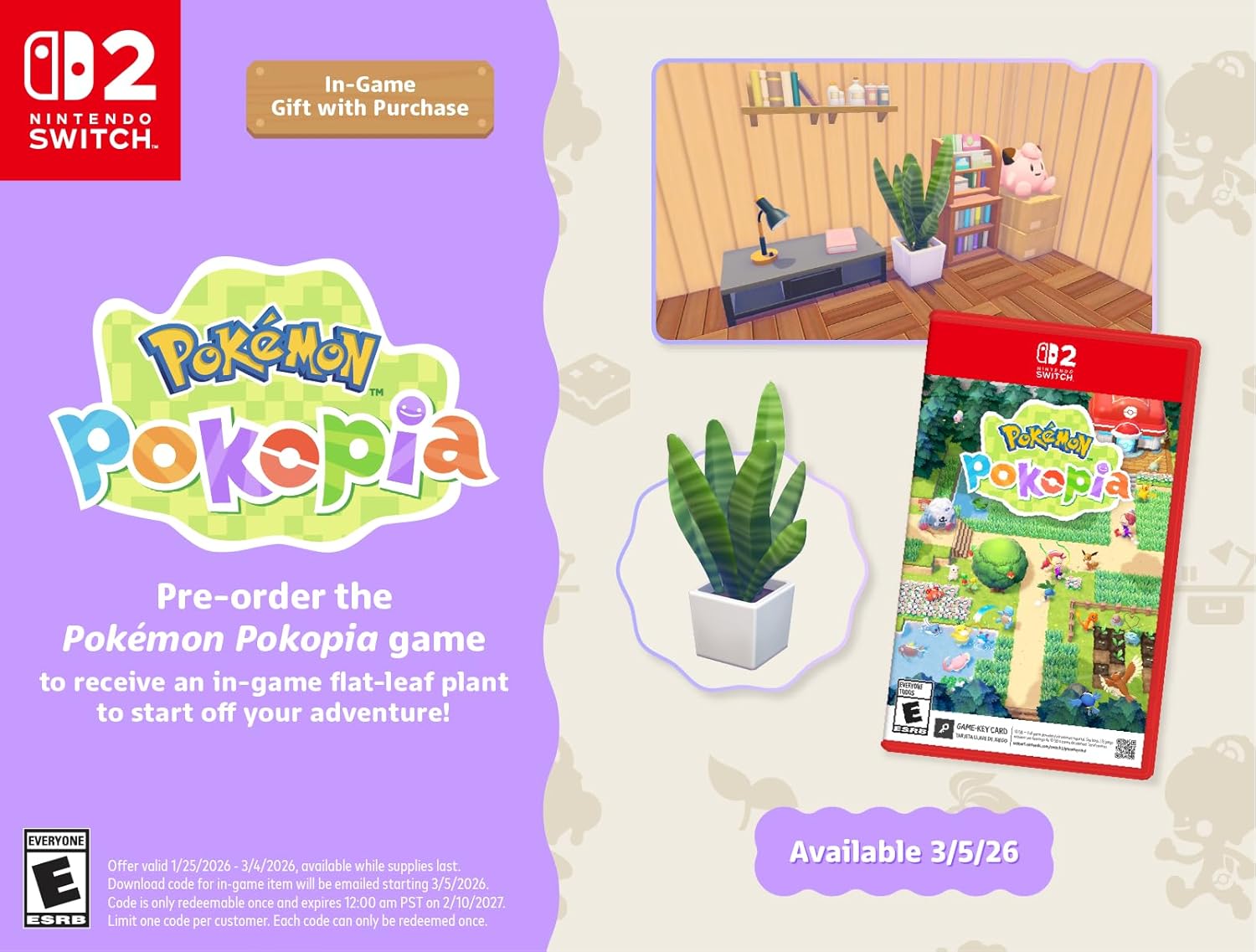 Pokemon Pokopia - Nintendo Switch 2 خرید بازی Pokemon Pokopia برای نینتندو سوییچ 2