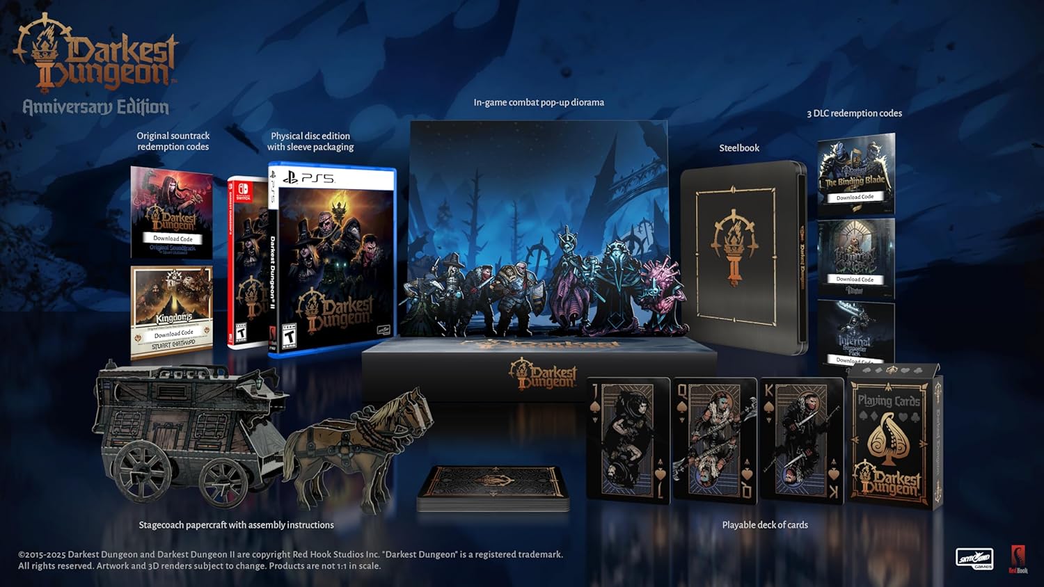 Darkest Dungeon II Anniversary Edition - PS5 خرید بازی Darkest Dungeon II نسخه سالگرد برای PS5