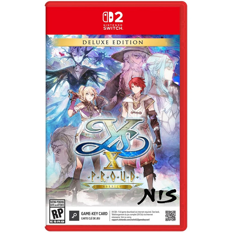 Ys X: Proud Nordics: Deluxe Edition - Nintendo Switch 2