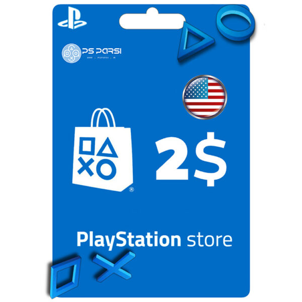 PSN 2$ Gift Card US - Digital Code