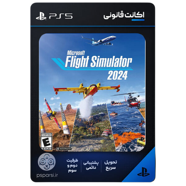 Microsoft Flight Simulator 2024 Account - PS5 Microsoft Flight Simulator 2024 Account - PS5