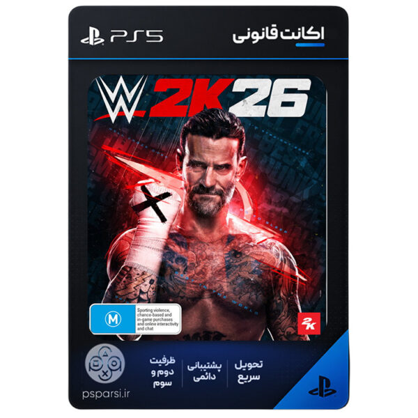 WWE 2K26 Account - PS5 WWE 2K26 Account - PS5