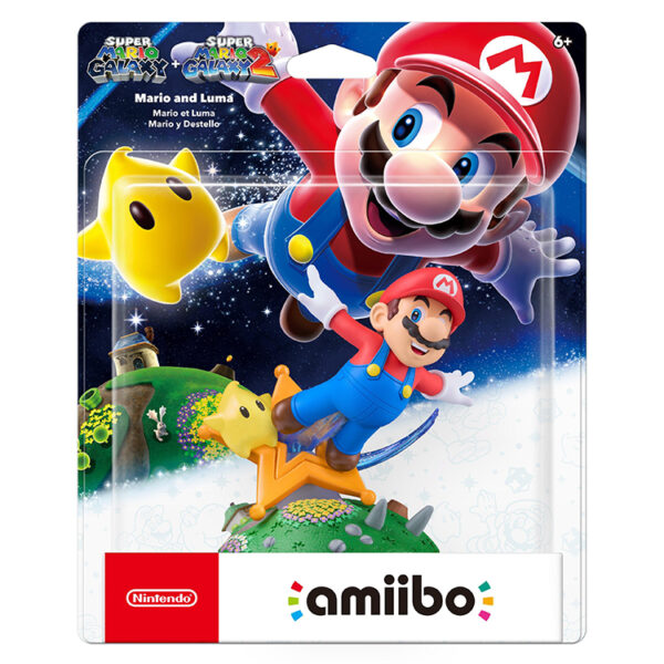 amiibo Mario and Luma - Super Mario Galaxy