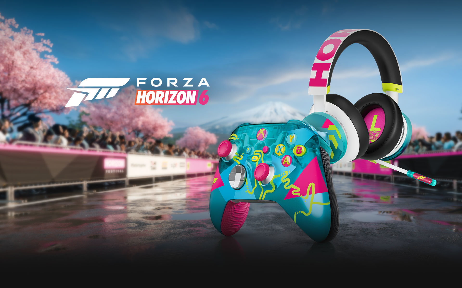 XBOX Wireless Controller New Series - Forza Horizon 6 Limited Edition خرید دسته ایکس باکس - سری جدید - نسخه محدود Forza Horizon 6
