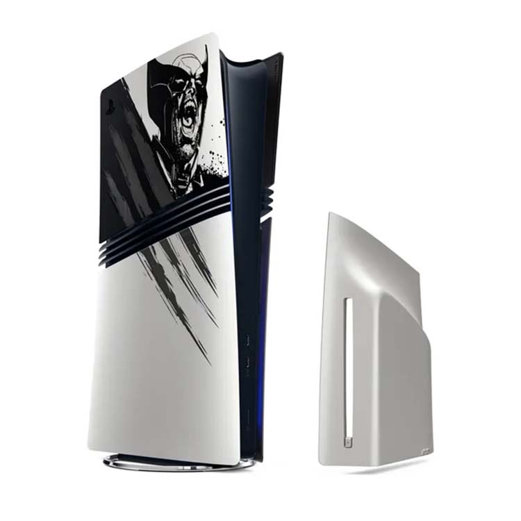 PlayStation 5 Pro Console Covers – Marvel’s Wolverine Adamantium Limited Edition