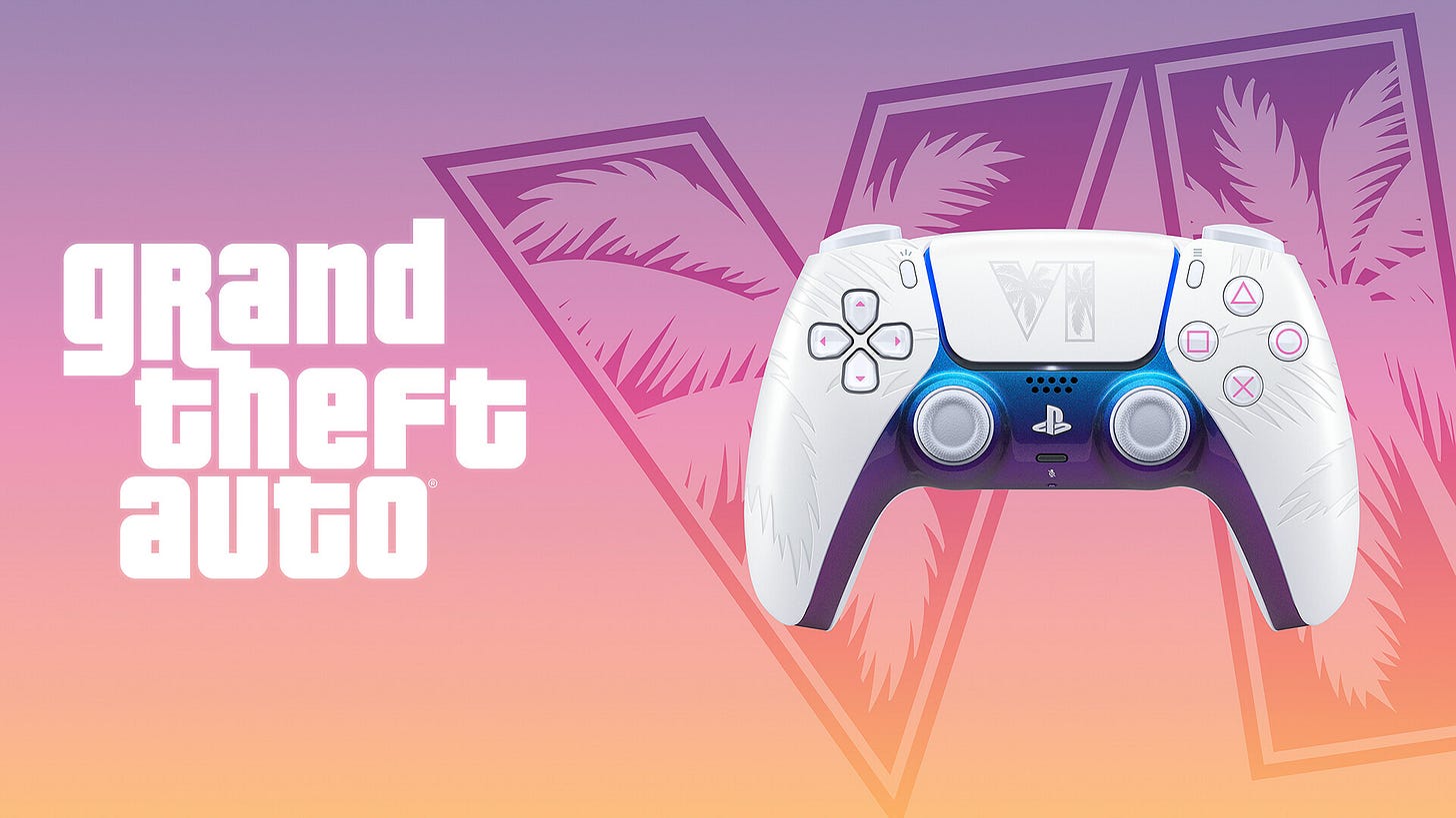 DualSense Grand Theft Auto VI Limited Edition – White خرید دسته PS5 - نسخه محدود GTA VI رنگ سفید